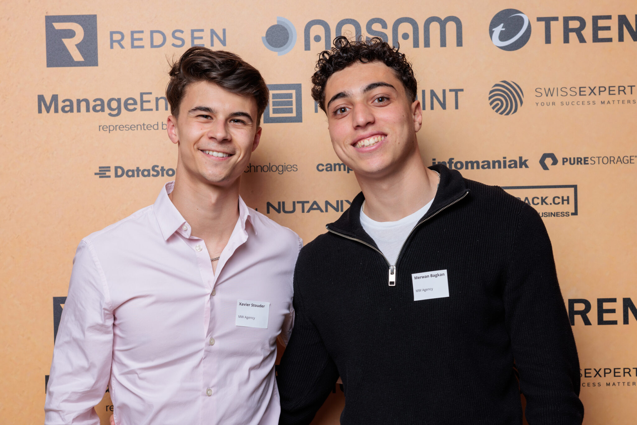 Xavier Stouder et Merwan Bagkan